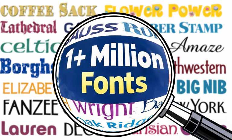 Identify Fonts From Images with 1M+ Fonts